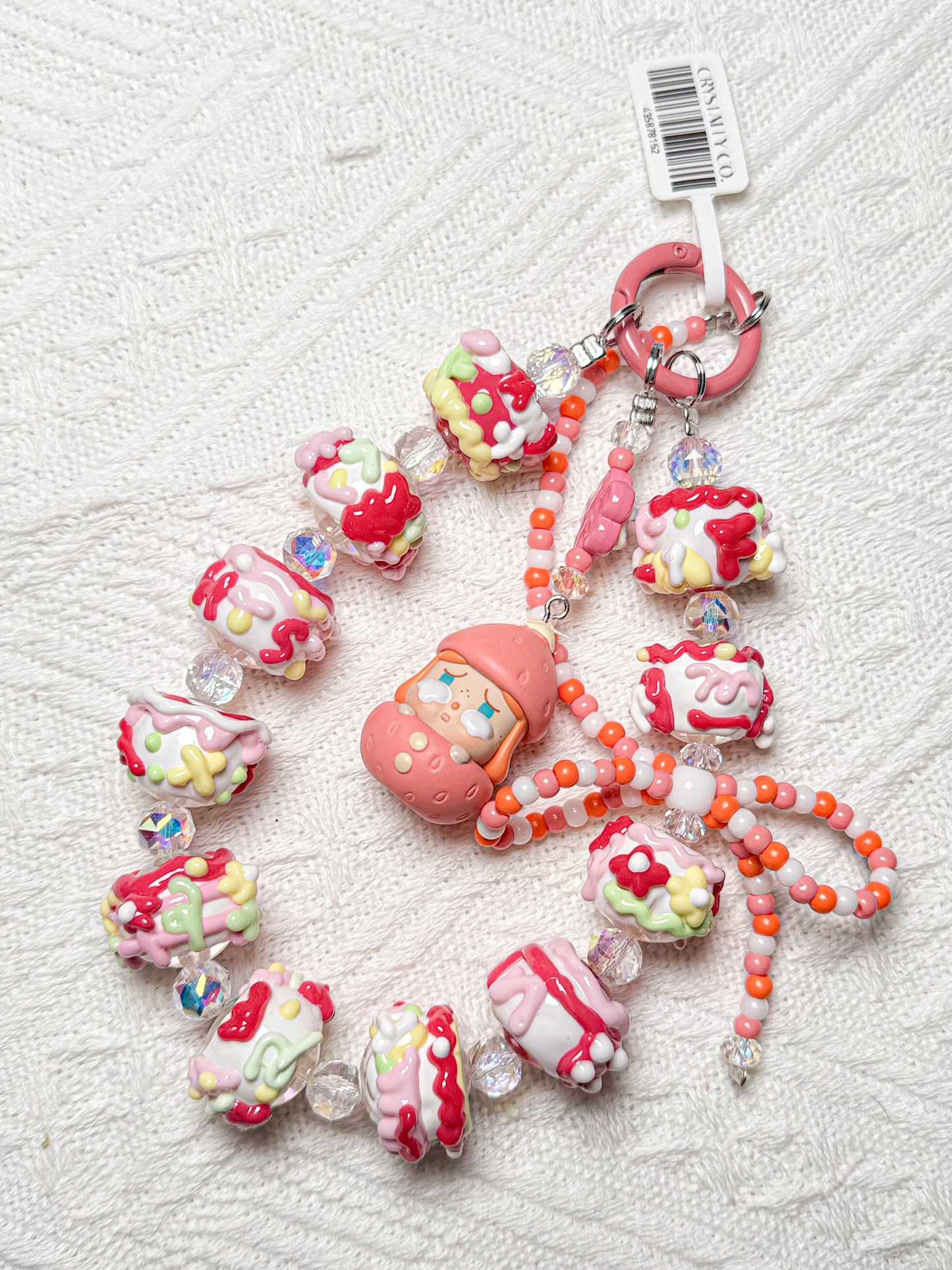 Crybaby Strawberry Phone Strap