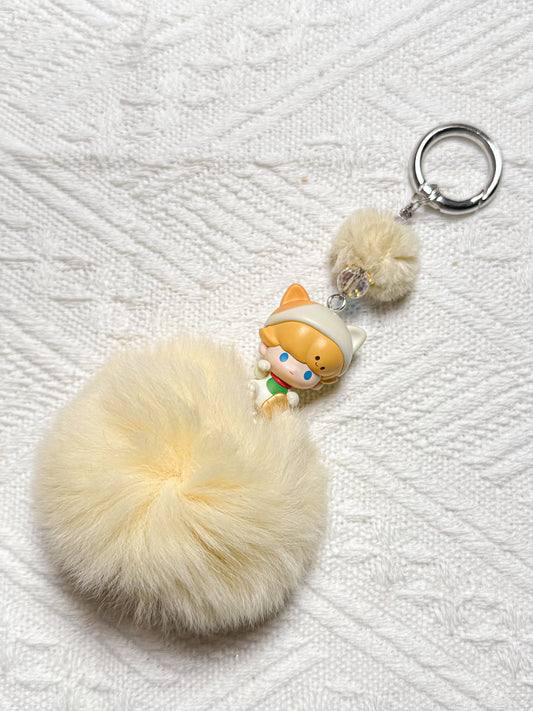 Dimoo Furry Keychain