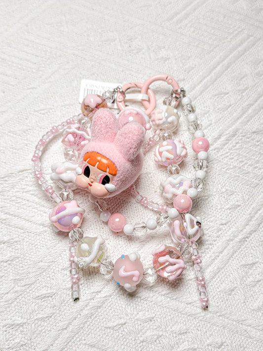 Pink PPG Crybaby Phone Strap