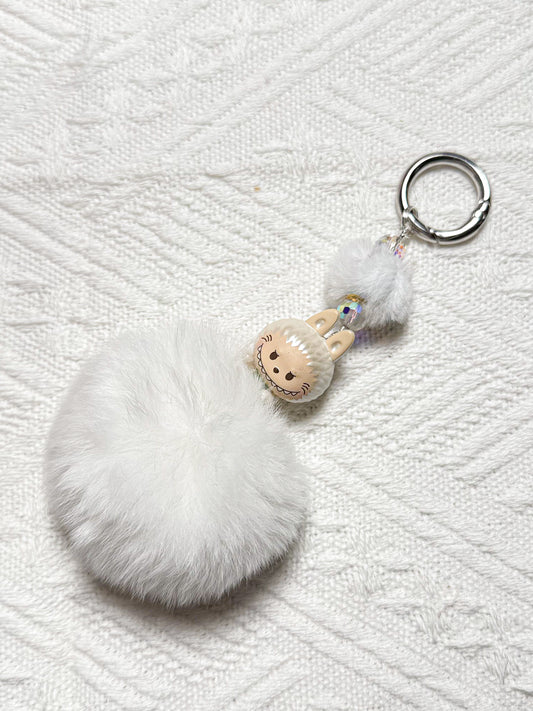 Labubu Furry Keychain