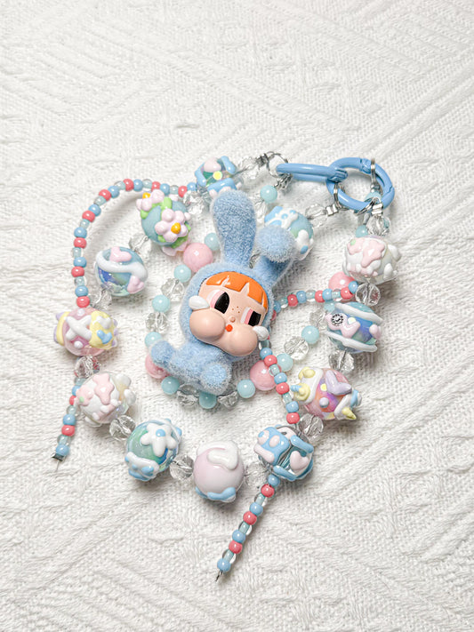 Blue Bunny PPG Phone Strap